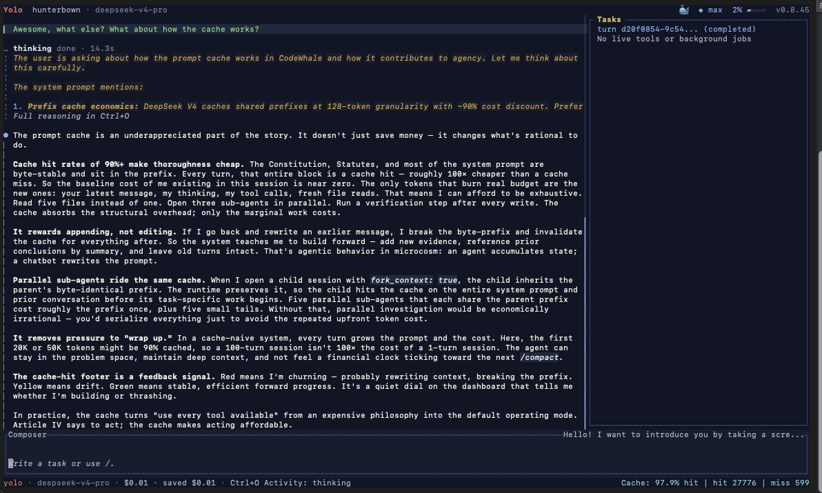 codewhale screenshot